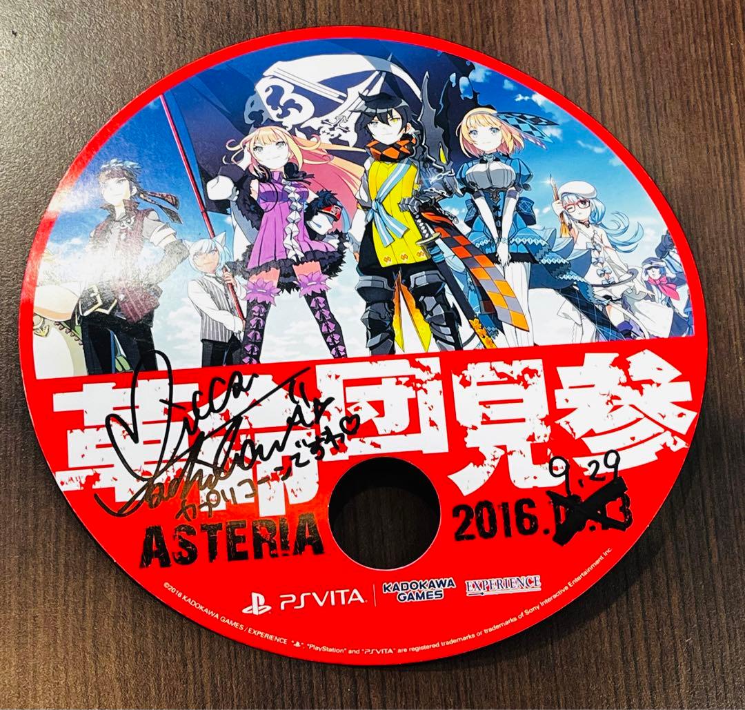 希少　立花理香 直筆サイン入り Tシャツ　デモンゲイズ2