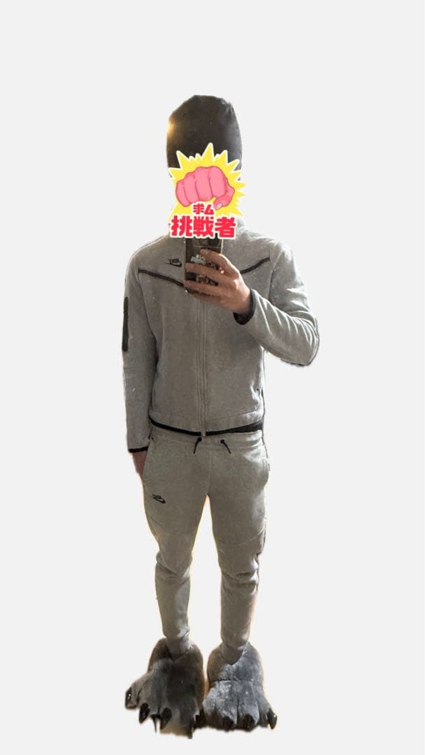 NIKE テックフリースセットアップ 上キッズL 下キッズm drip