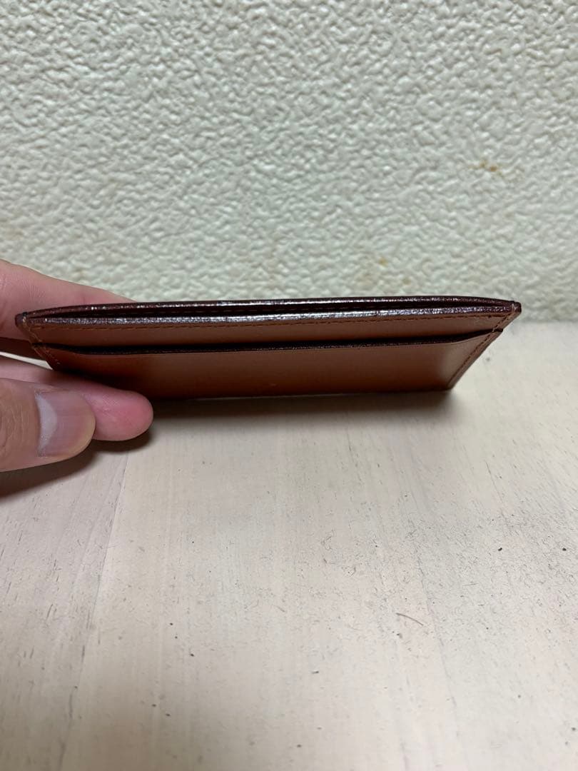 土屋鞄　コードバン カードホルダー