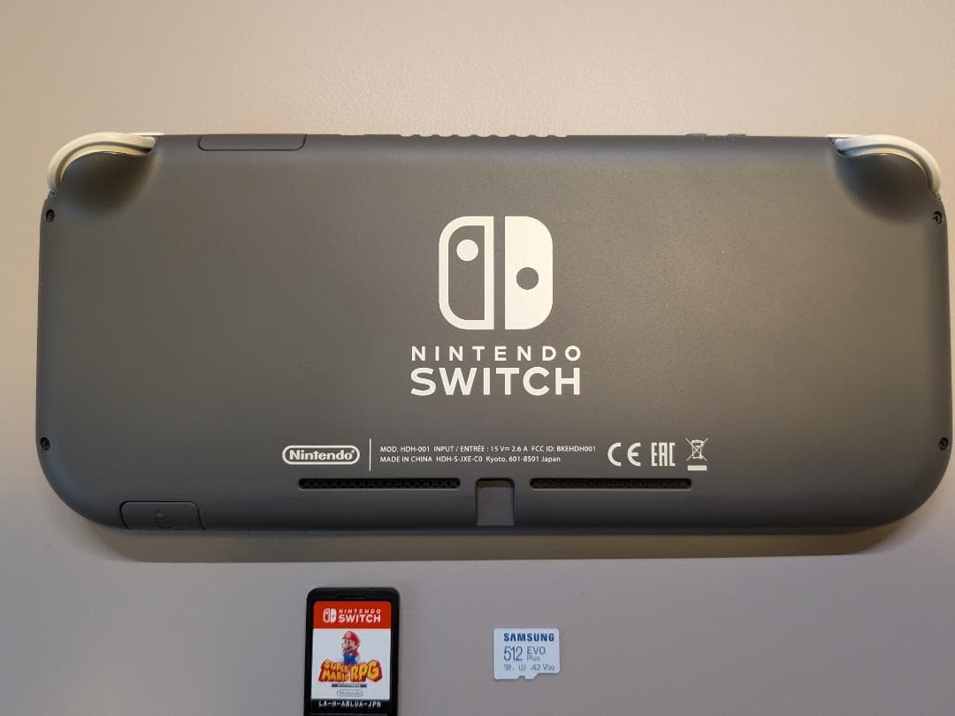 Nintendo Switch Lite グレー【SDカード・マリオRPG付】