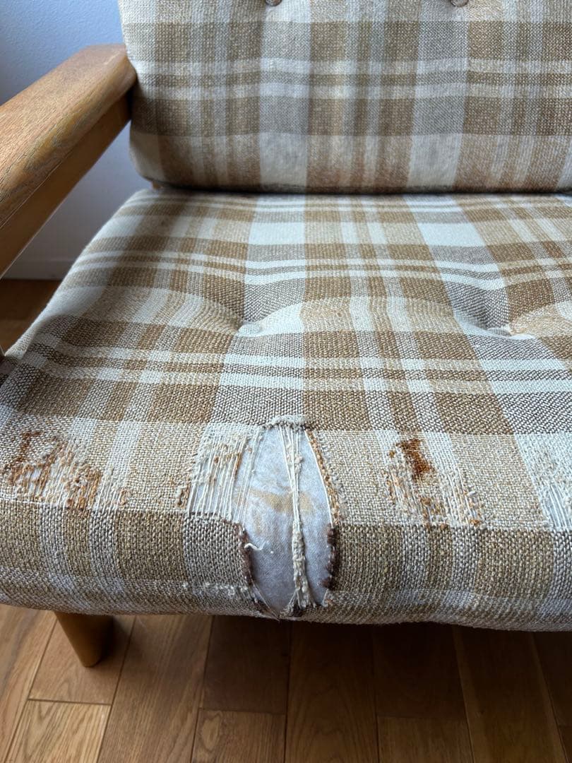 70’s カリモク オールドカリモク 一人掛け アームチェア ヴィンテージ家具