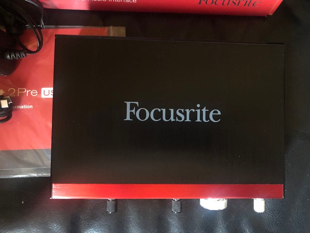 Focusrite Clarett 2Pre USB フォーカスライト