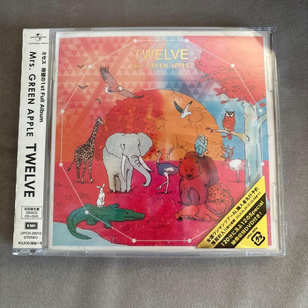 Mrs. GREEN APPLE TWELVE 初回限定盤