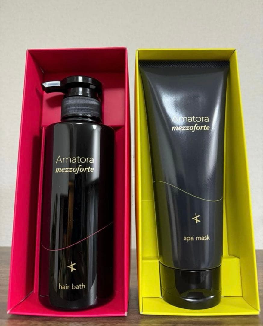 アマトラ　メゾフォルテヘアバス335mlスパマスク225g