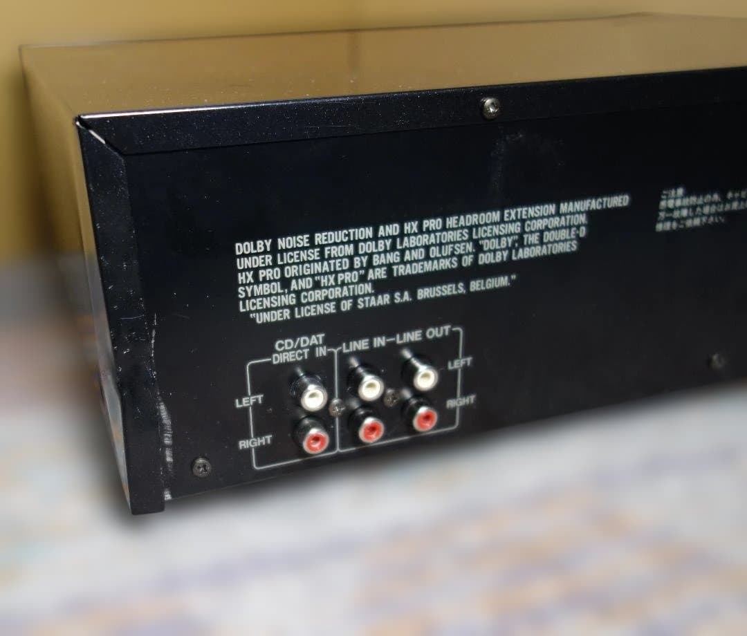 【週末特価】A&D GX-Z6100 3ヘッドカセットデッキ【ベルト交換】