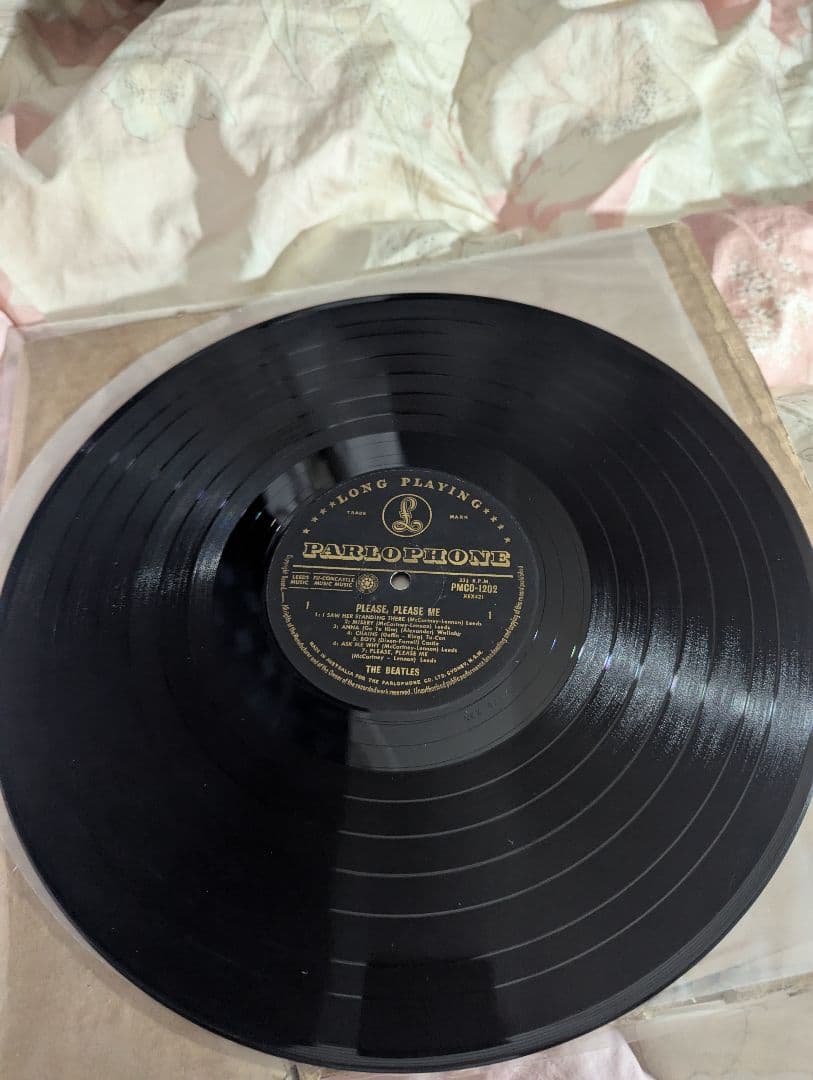 ゴールドパーロフォン　オーストラリア盤　モノラル　ビートルズプリーズプリーズミー