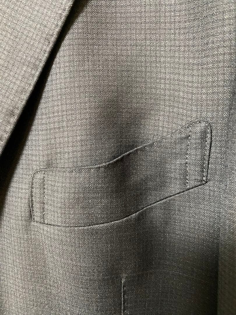 定価22万円【極美品】エルメネジルドゼニア AMFフルステッチ シングルブレスト