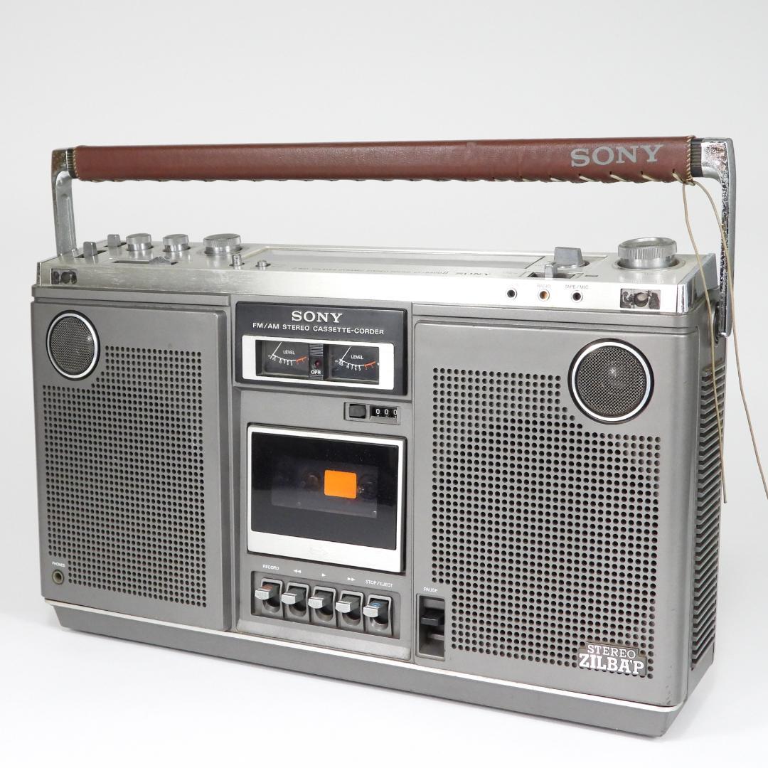 SONY FM/AM ステレオ カセットコンポ　動作未確認、ケーブル欠品の為、