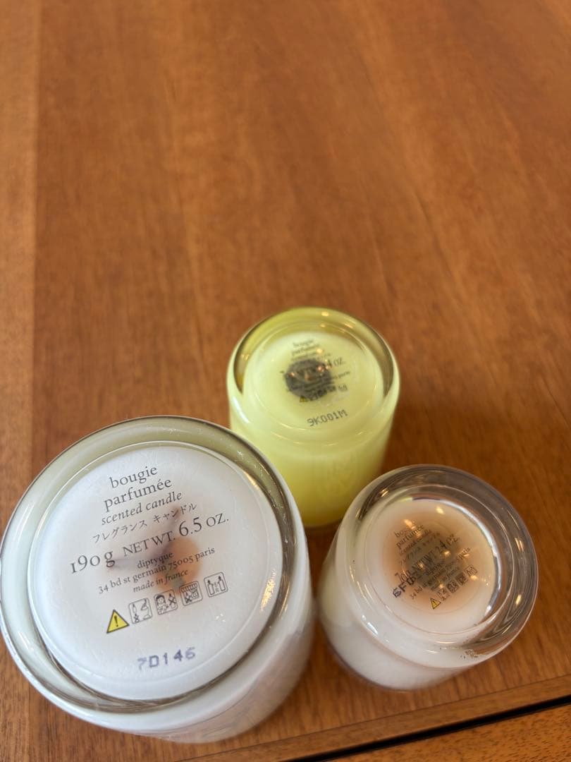 diptyque BAIES TUBEREUSE 3点セットディプティック