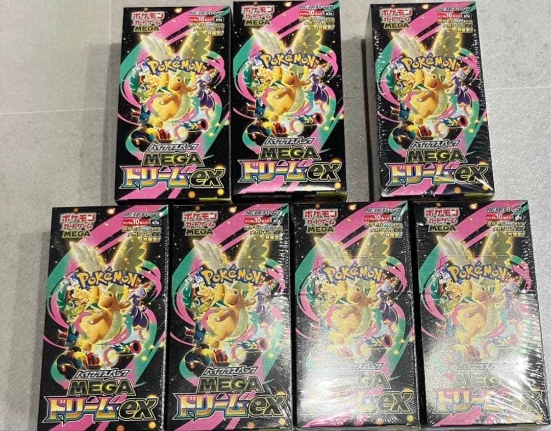 ポケモンカード　megaドリームex シュリンク付き