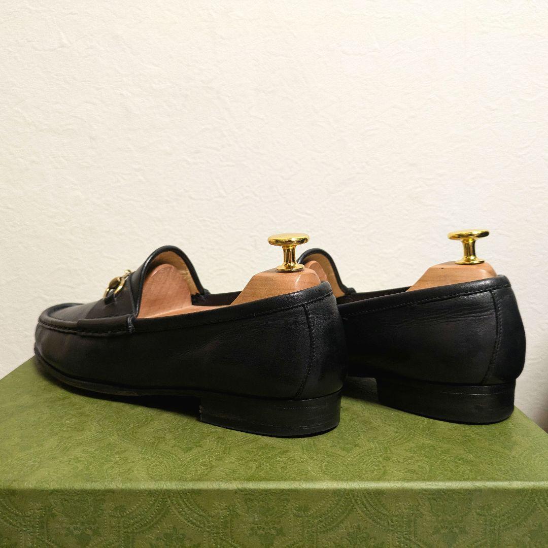 あ*や様 GUCCI　ホースビットローファー　黒　37 1/2