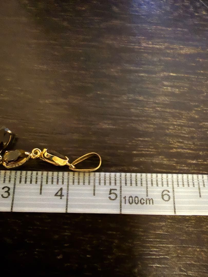 K18 yg スモーキークォーツ　ペンダントトップ