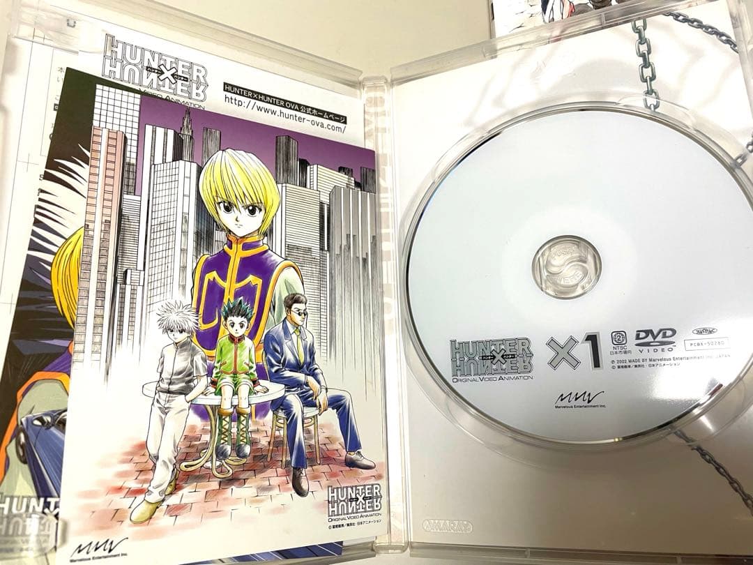HUNTER×HUNTER ヨークシン編 OVA 全4巻 DVD