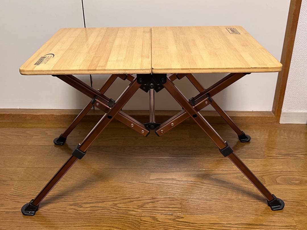 Coleman コールマン コンフォートマスター バンブーラウンジテーブル 65