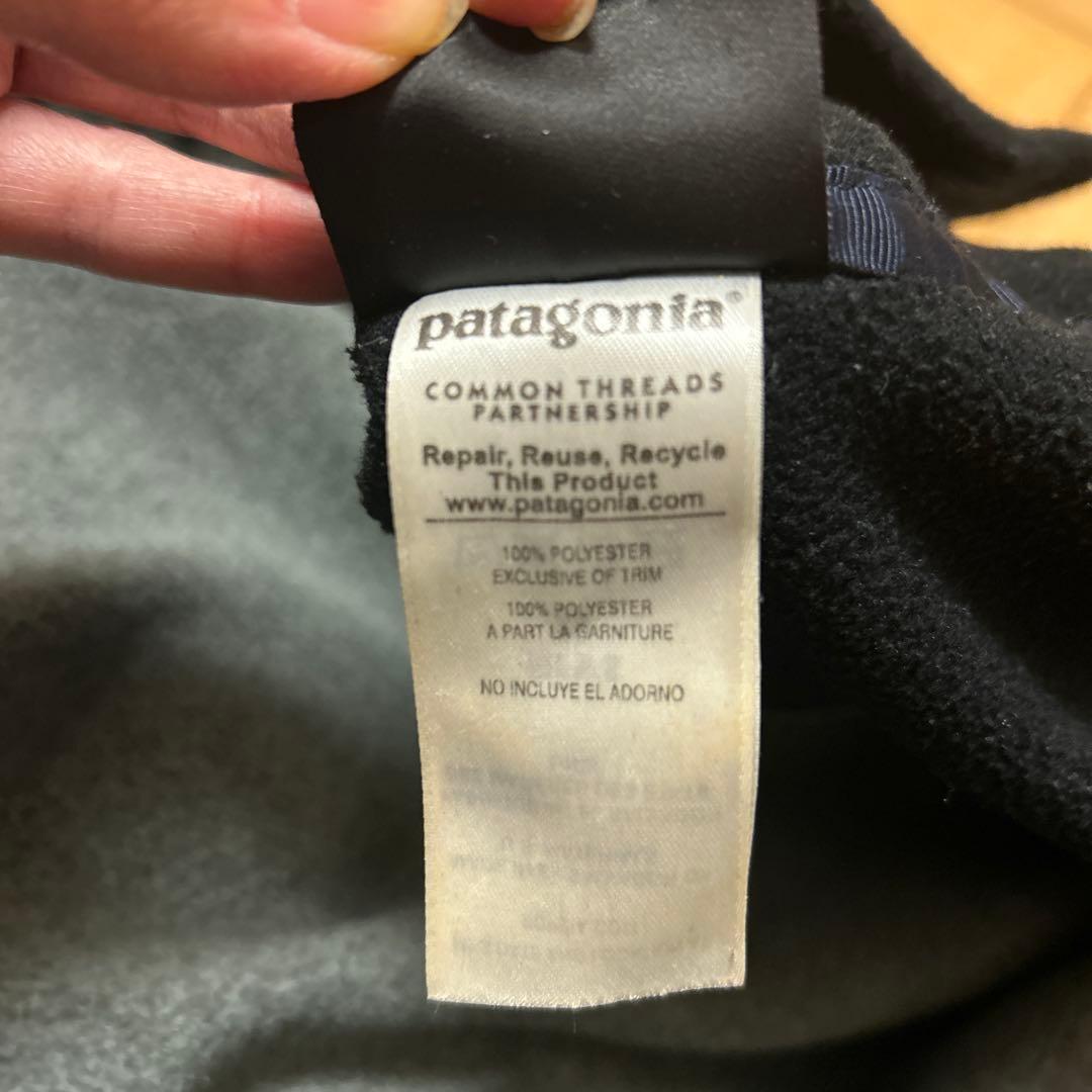パタゴニア　シンチラベスト　メンズ　XSサイズ ブラック✖️グレー