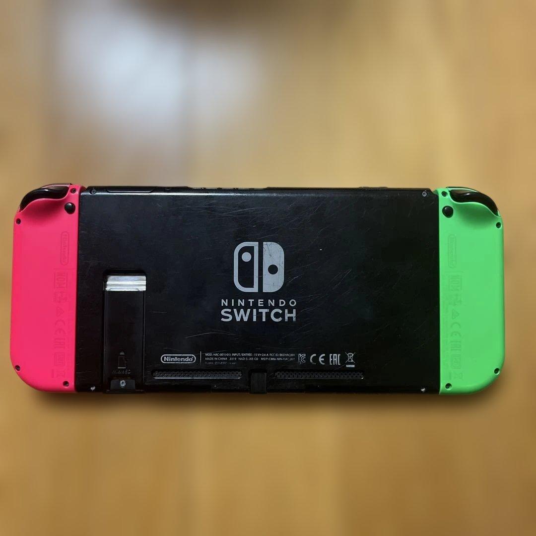 Nintendo Switch 赤/緑 本体 ドック付き、ジャンク品　スイッチ