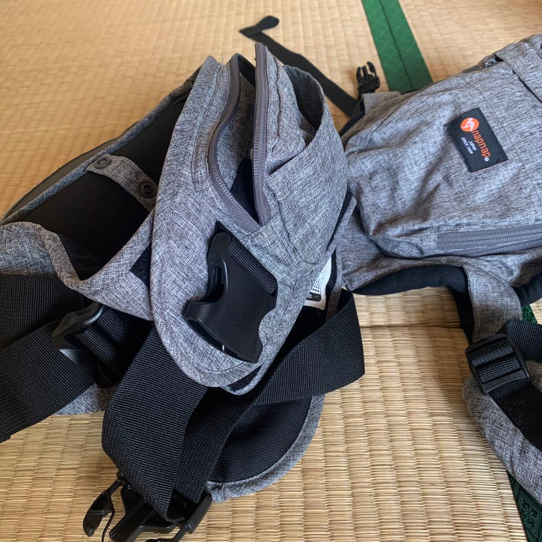 値下げしました↓【美品】 napnap Tran 抱っこ紐　ヒップシート