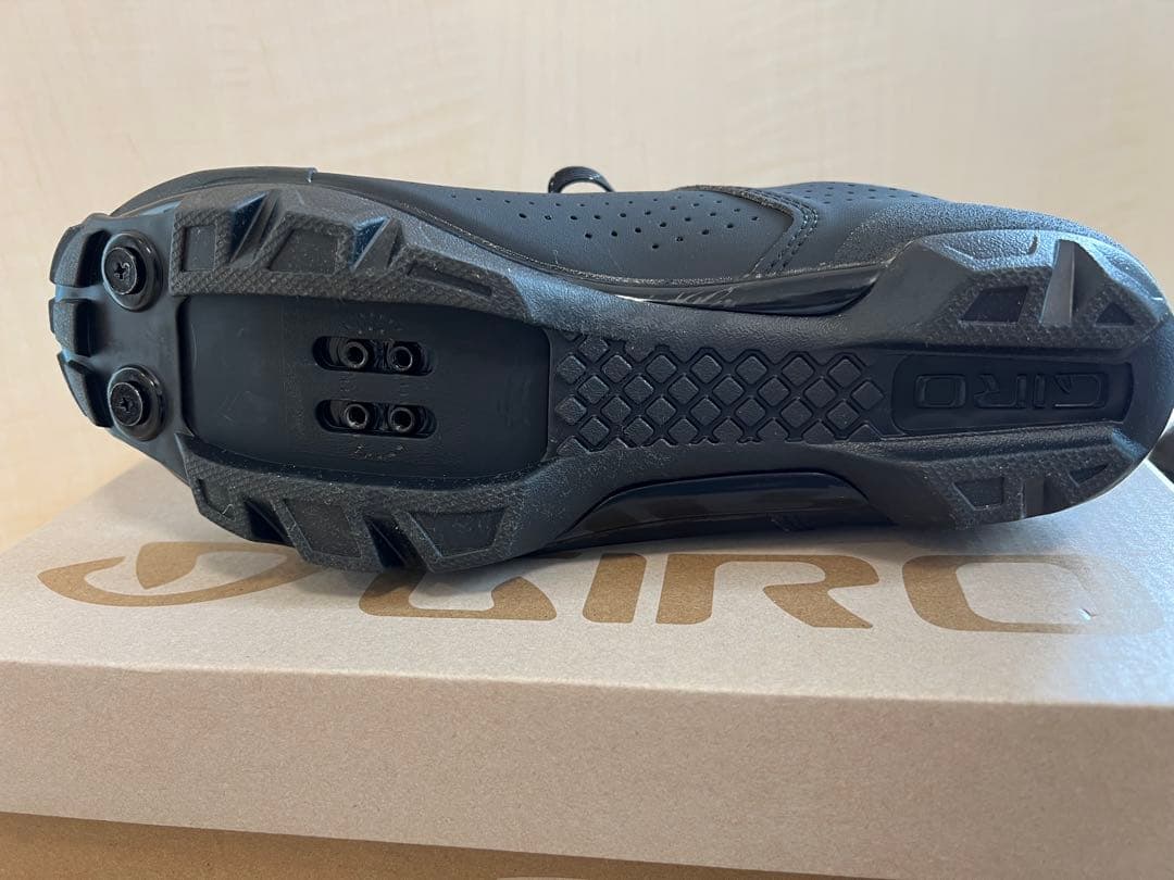 美品　GIRO PRIVATEER LACE 42 ビンディングシューズ　黒