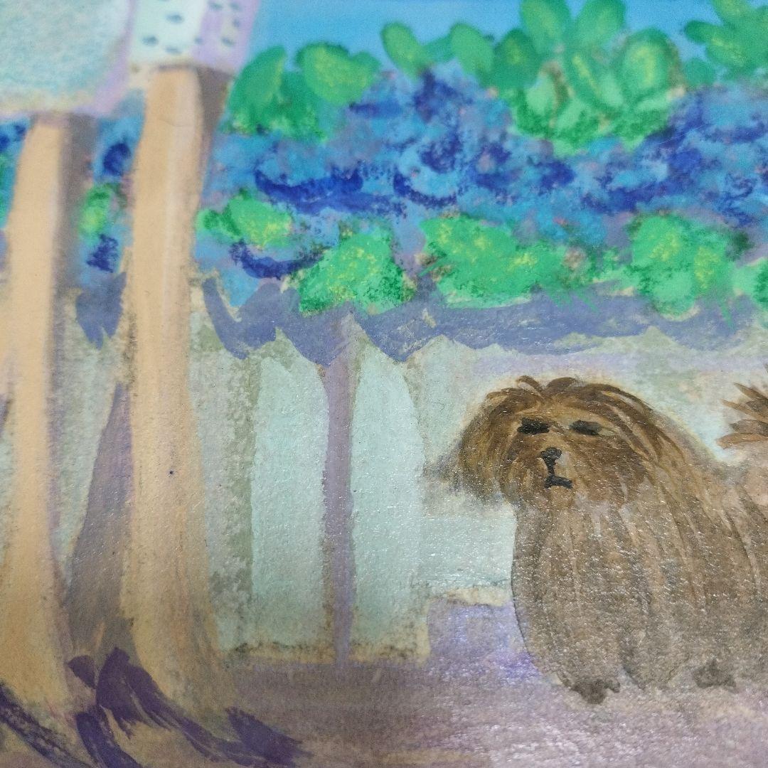 DENIS PAUL NOYER 日傘の下の友人 絵画