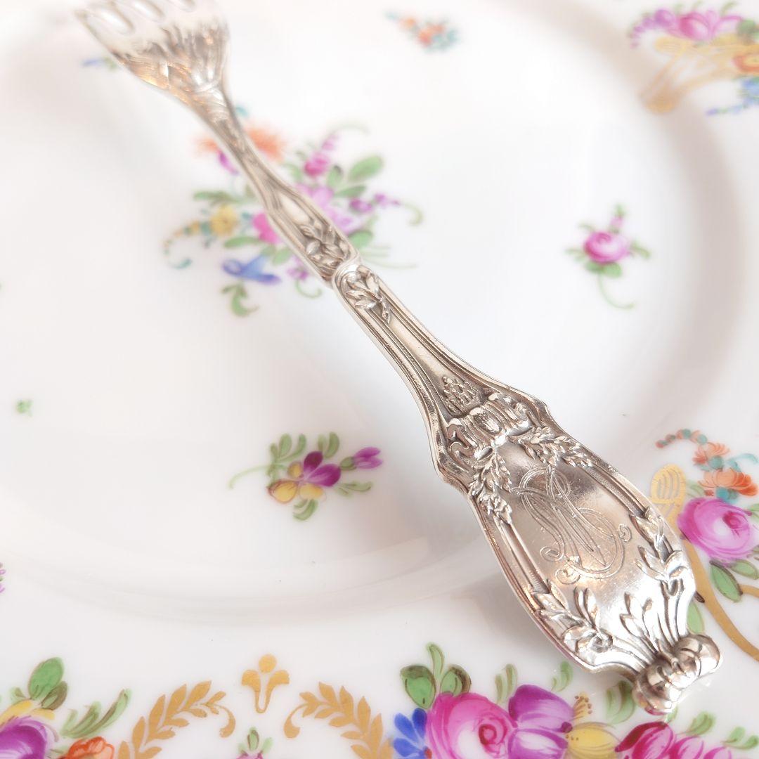 フランス製　純銀　フォーク　アルフォンスデュバン