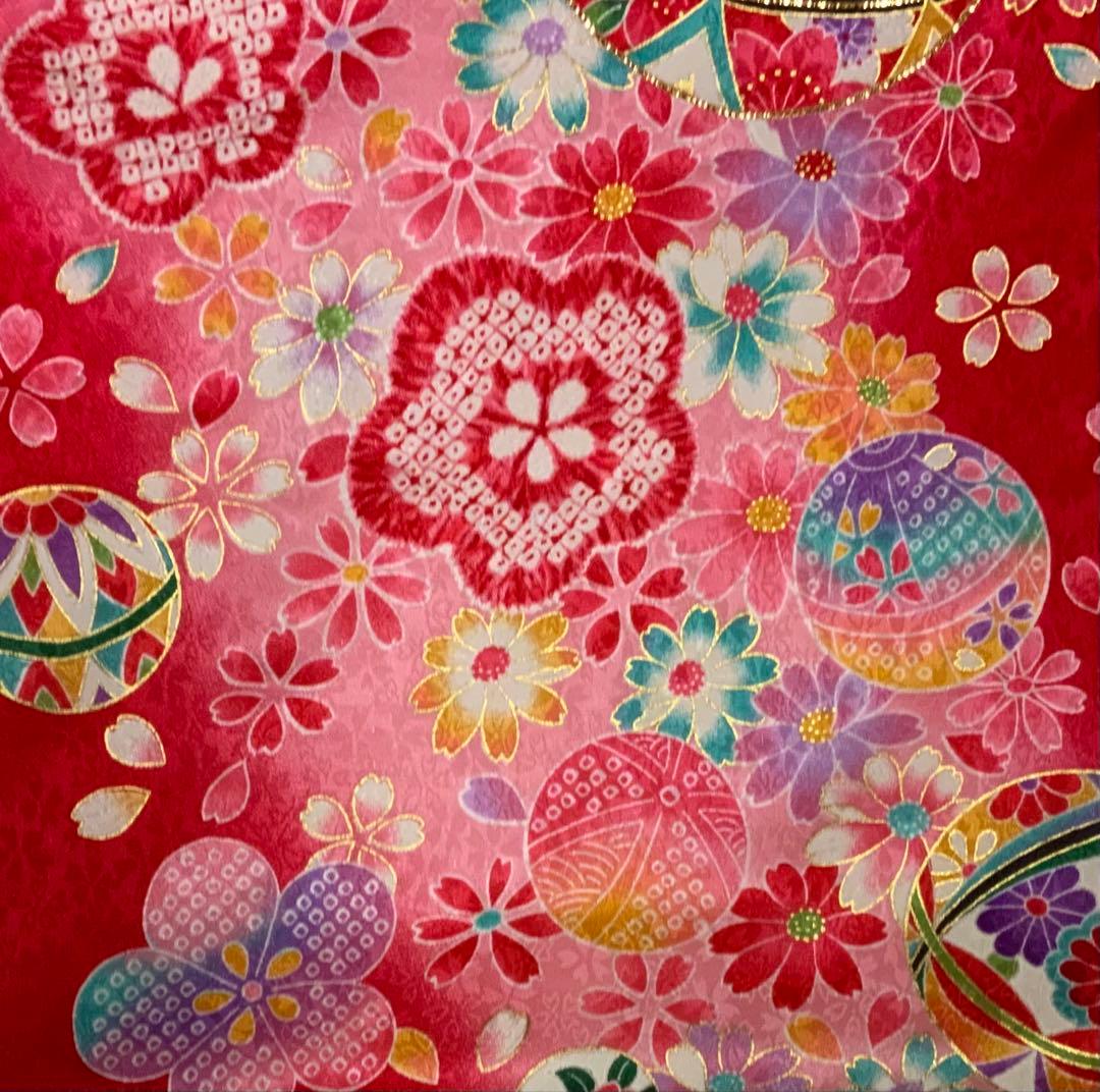 お宮参り 女の子 着物 女児祝着 正絹 のしめ 初着 産着 新品ラスト1点