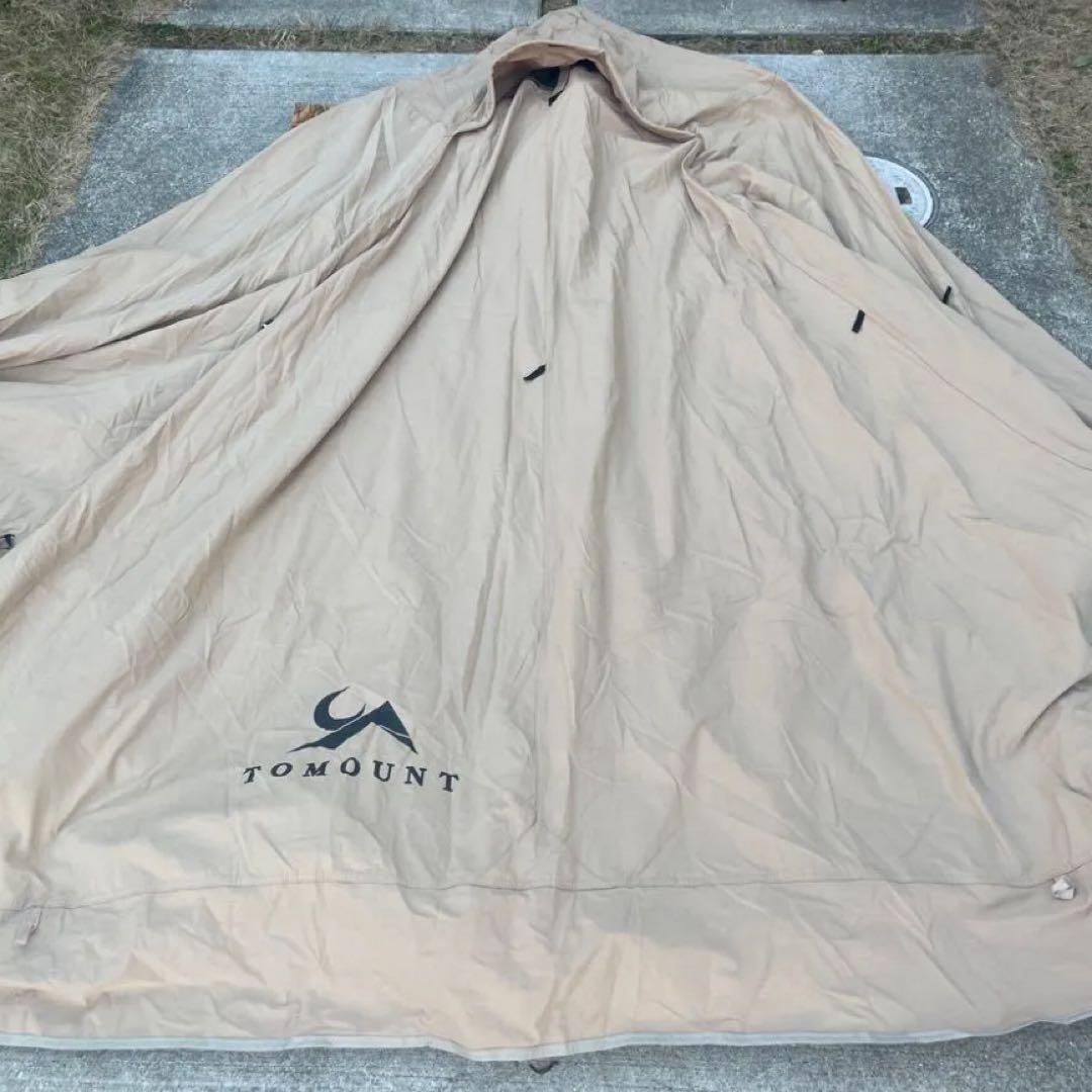 【美品】TOMOUNT TC ワンポールテント ポリコットン生地