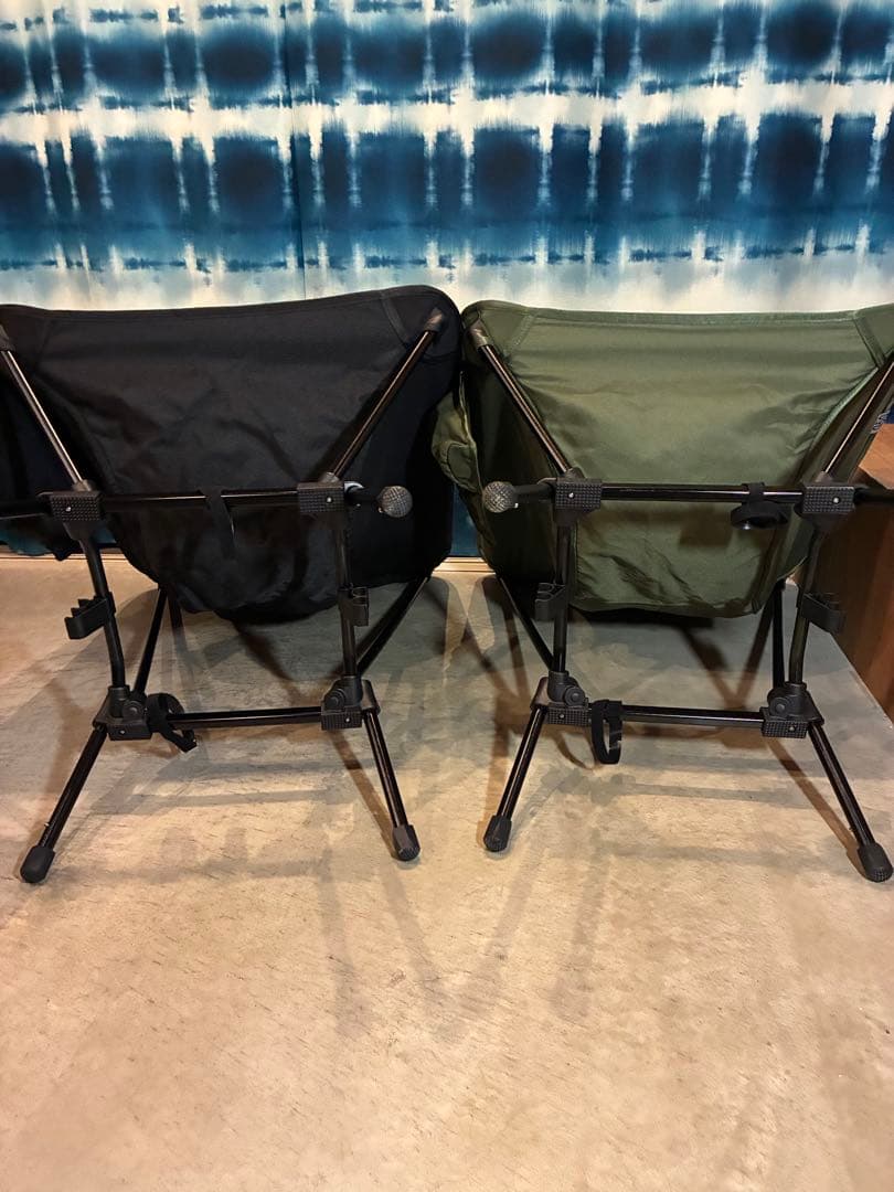 DOD スゴイッス　ブラック&カーキ　2脚セット‼️