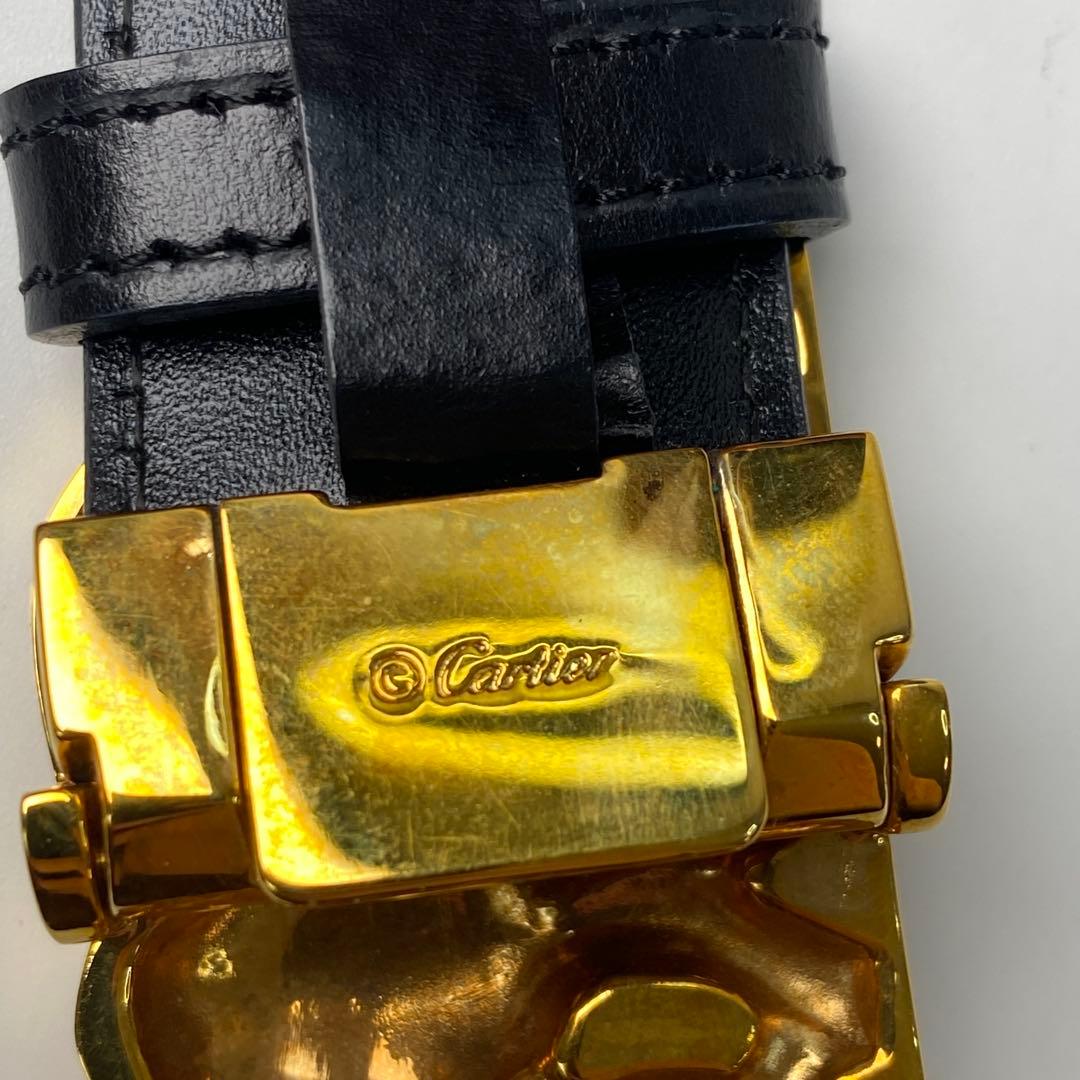 [入手困難] カルティエ Cartier ベルト エレファント 象 ゴールド.