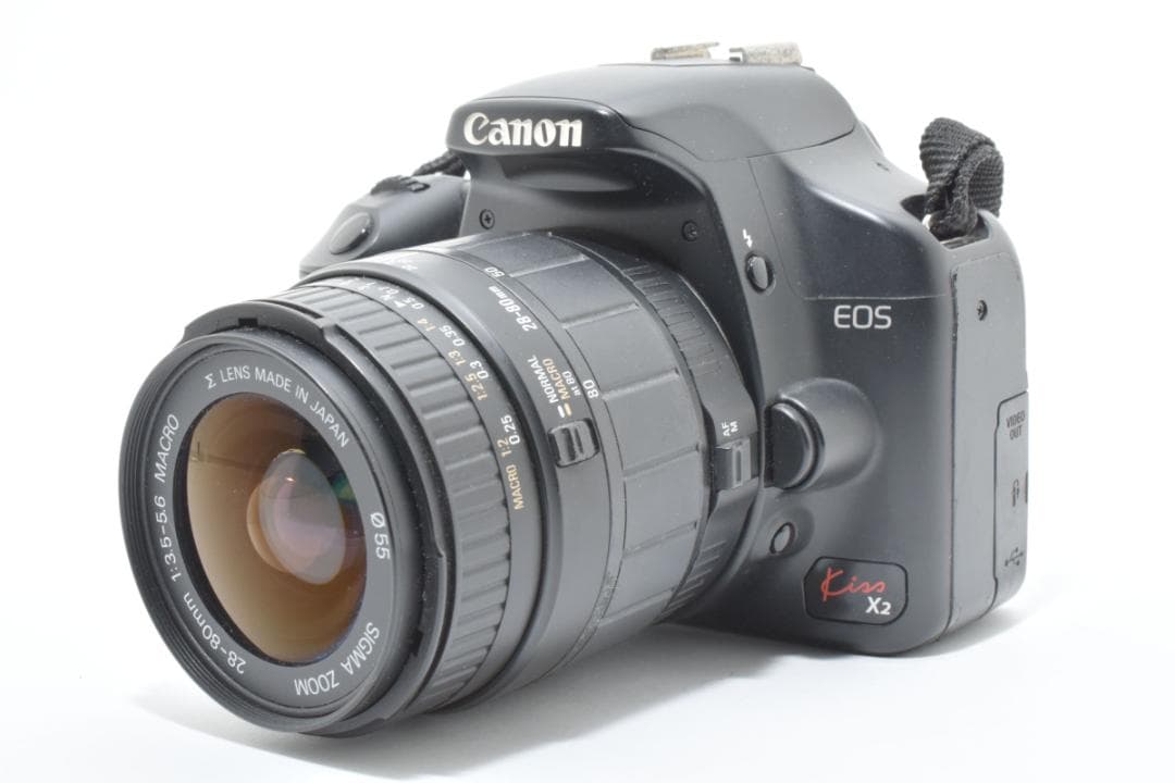 Canon EOS Kiss X2 シグマ 28-80m3.5-5.6MACRO