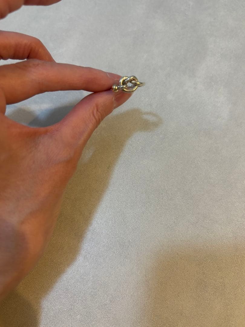 【美品】ティファニー ラブノット 指輪