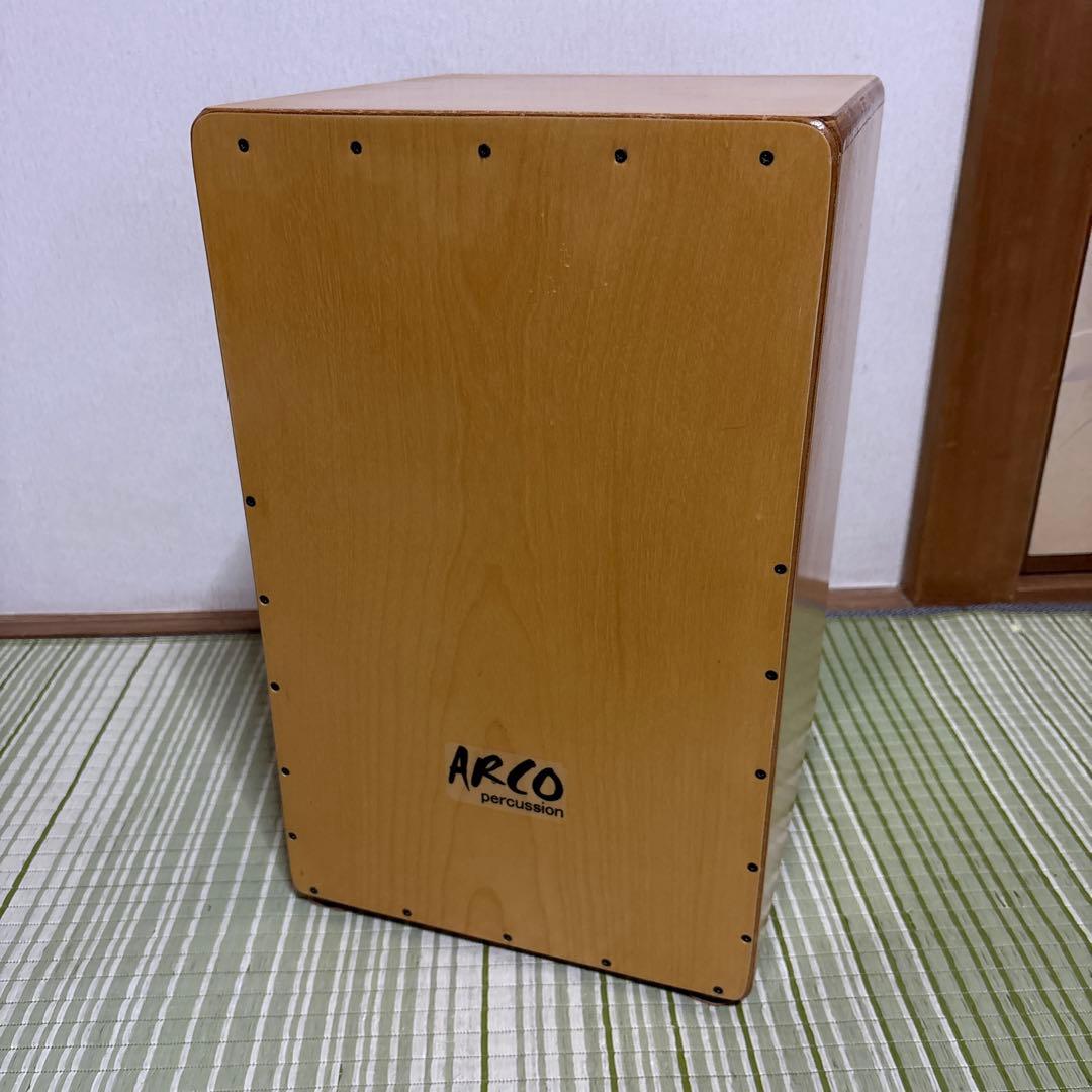 arco アルコ カホン　パーカッション　太鼓　ドラム　打楽器　バンド　木製
