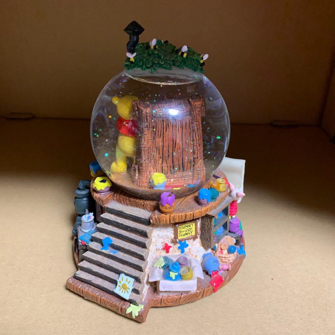 Winnie the Pooh ディズニー Disney スノーグローブ レア