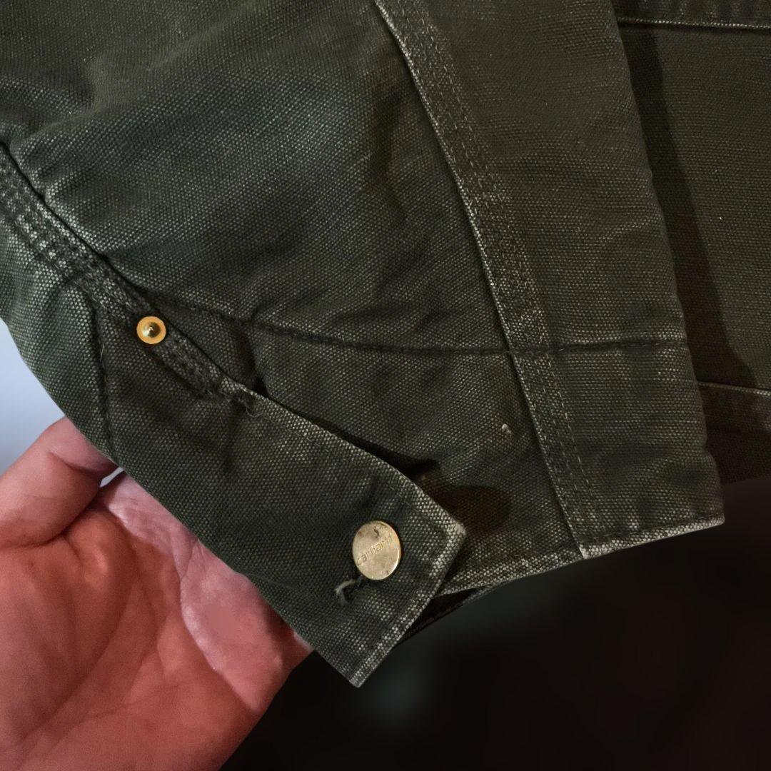 Vintage Carhartt ミシガンチョアコート USA製 希少　グリーン