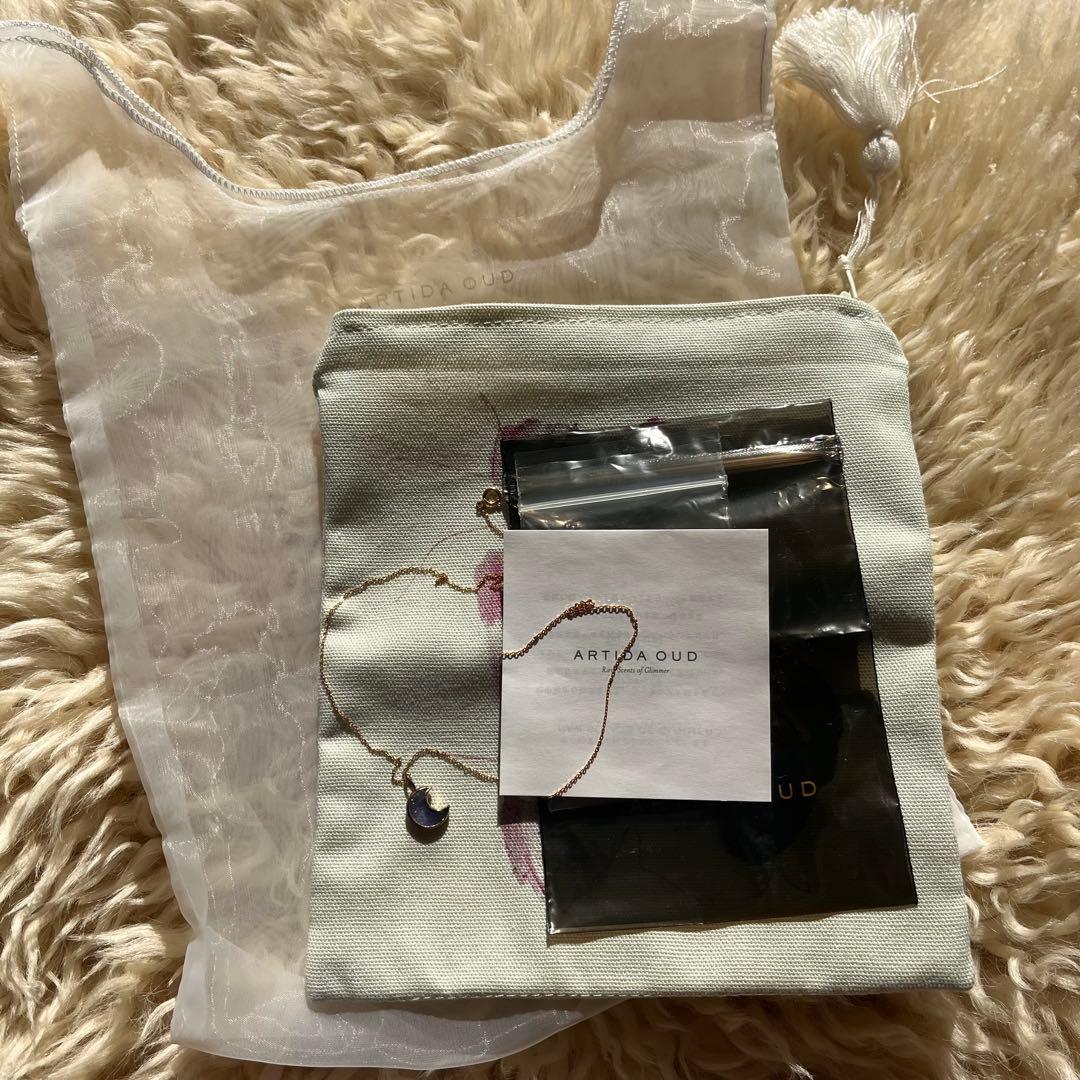アルティーダウード ARTIDA OUD ムーン タンザナイト ネックレス