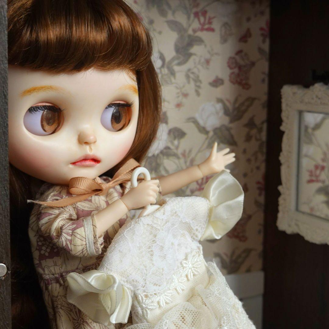 ブライス リカちゃんカスタムアイシードール ドールハウス 背景ボード No.4