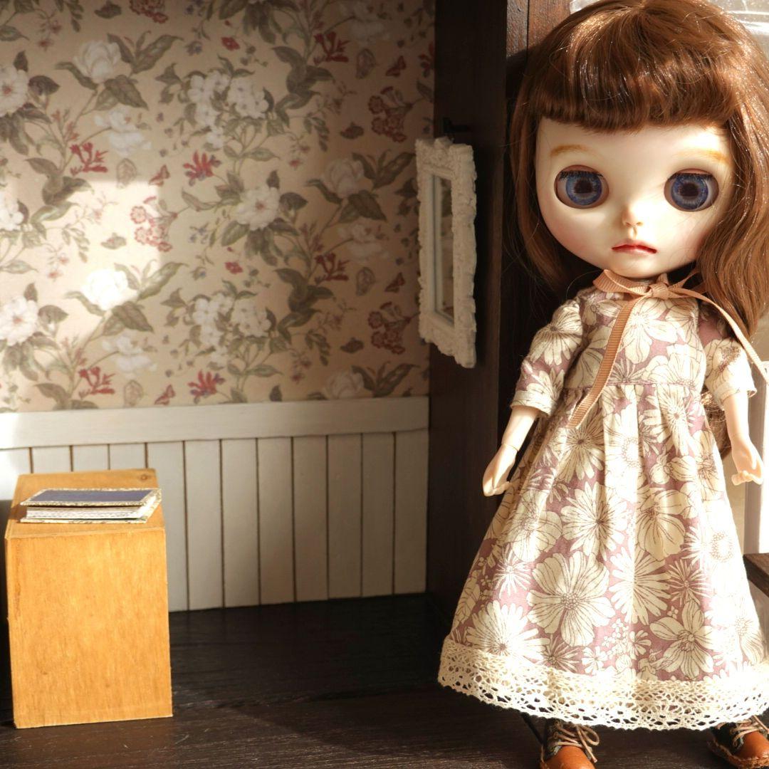 ブライス リカちゃんカスタムアイシードール ドールハウス 背景ボード No.4