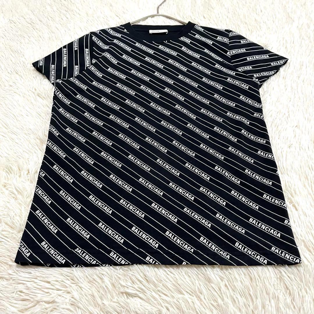 ✨希少✨BALENCIAGA 19SS Allover Logo T-Shirt