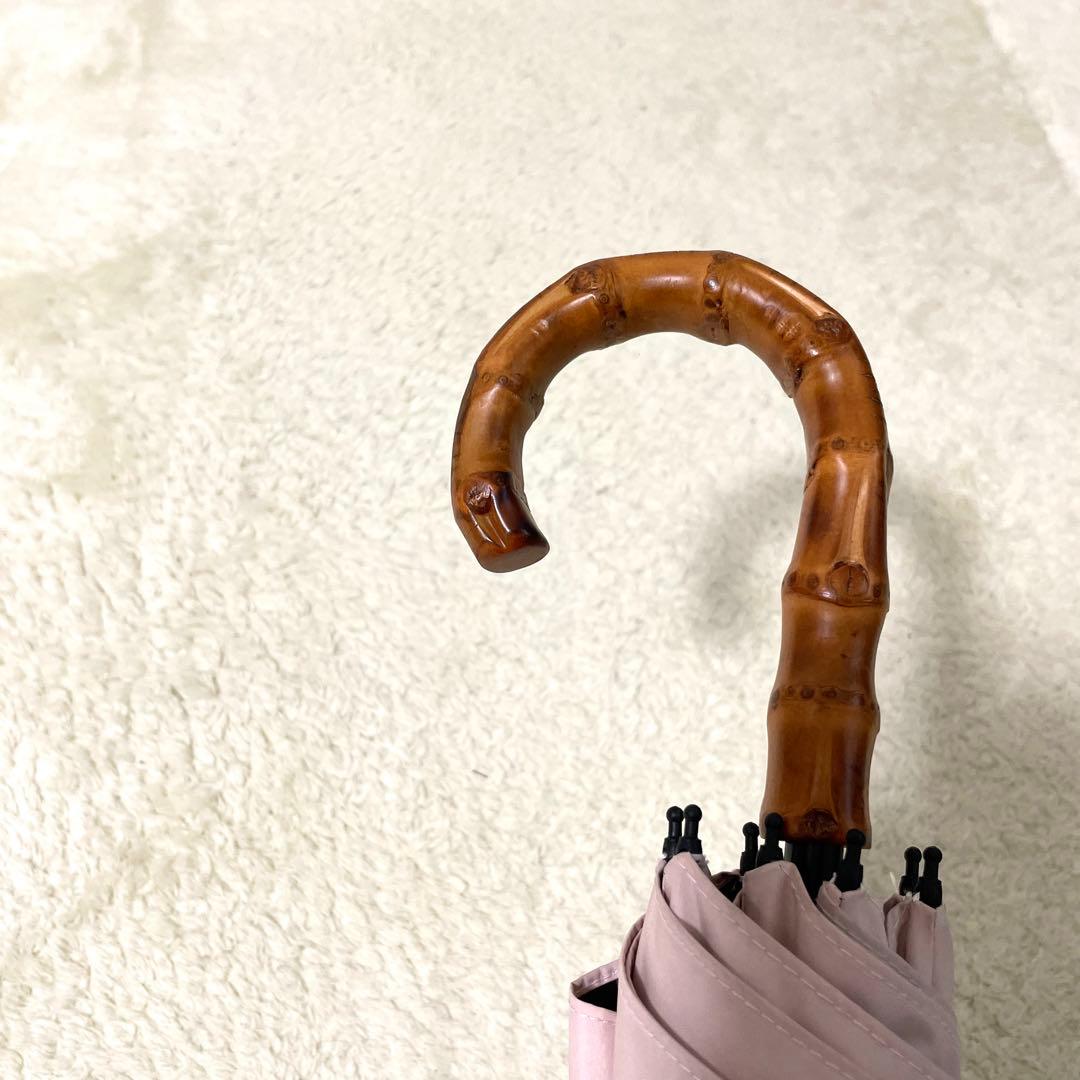 芦屋 ロサブラン 晴雨兼用 ネイビー ピンク 日傘