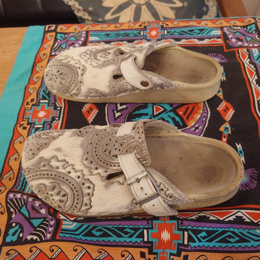 最終価格　ハラコ ビルケンシュトック　ボストン　 ペイズリー