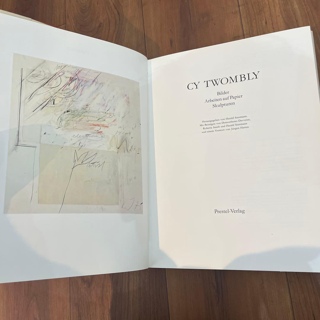Cy Twombly 作品集　展覧会　画集