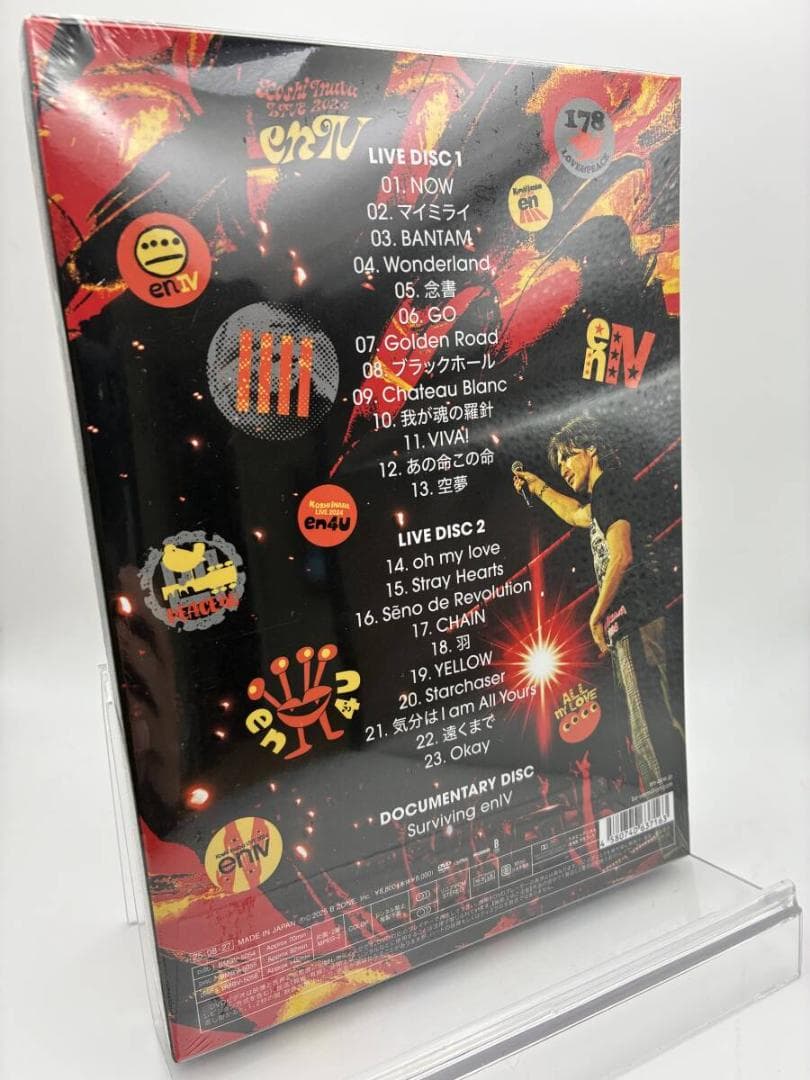 1 DVD 稲葉浩志 Koshi Inaba LIVE 2024 enIV