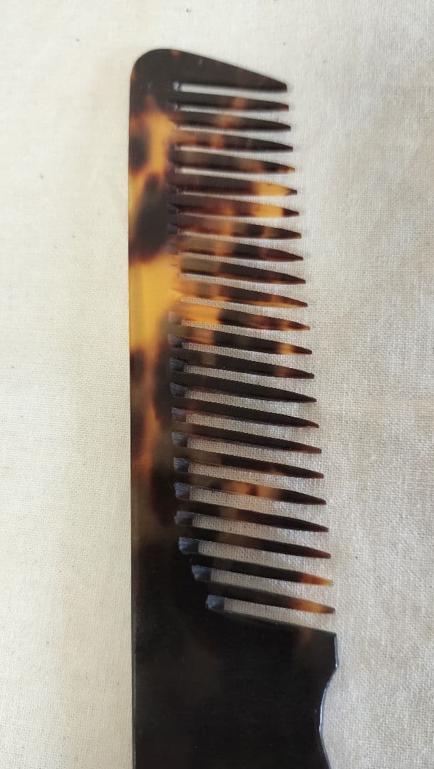 理容鼈甲　理容鼈甲櫛　鼈甲櫛　べっ甲　ベッコウ　理容