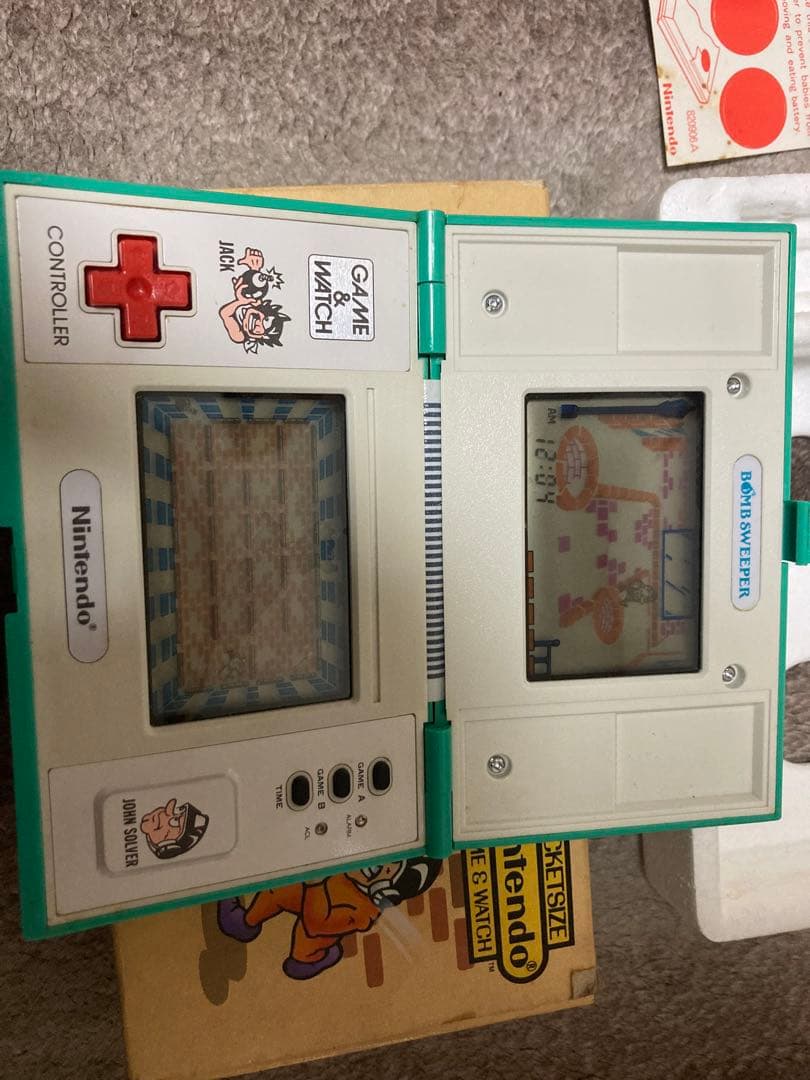 Nintendo BOMB SWEEPER ゲーム&ウォッチ　動作確認済み