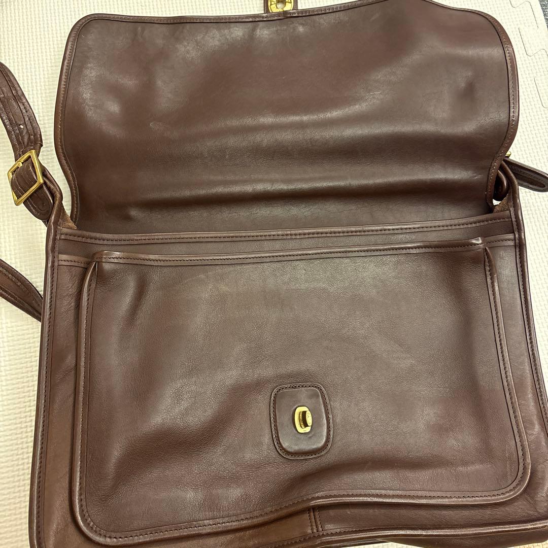 極美品 オールドコーチ 2way ビジネスバッグ ブリーフケース ターンロック