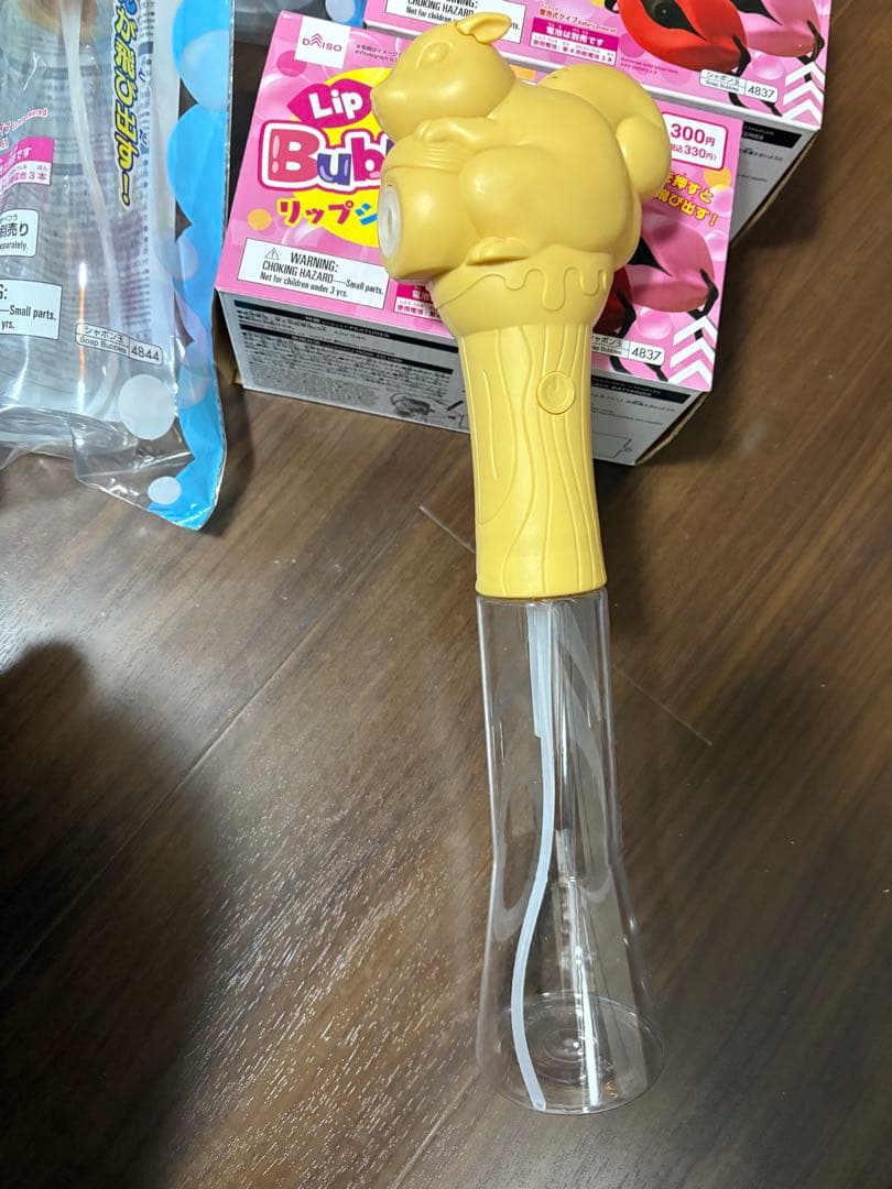 リス型電動バブルガン10個と首かけ型電動バブルガン4個