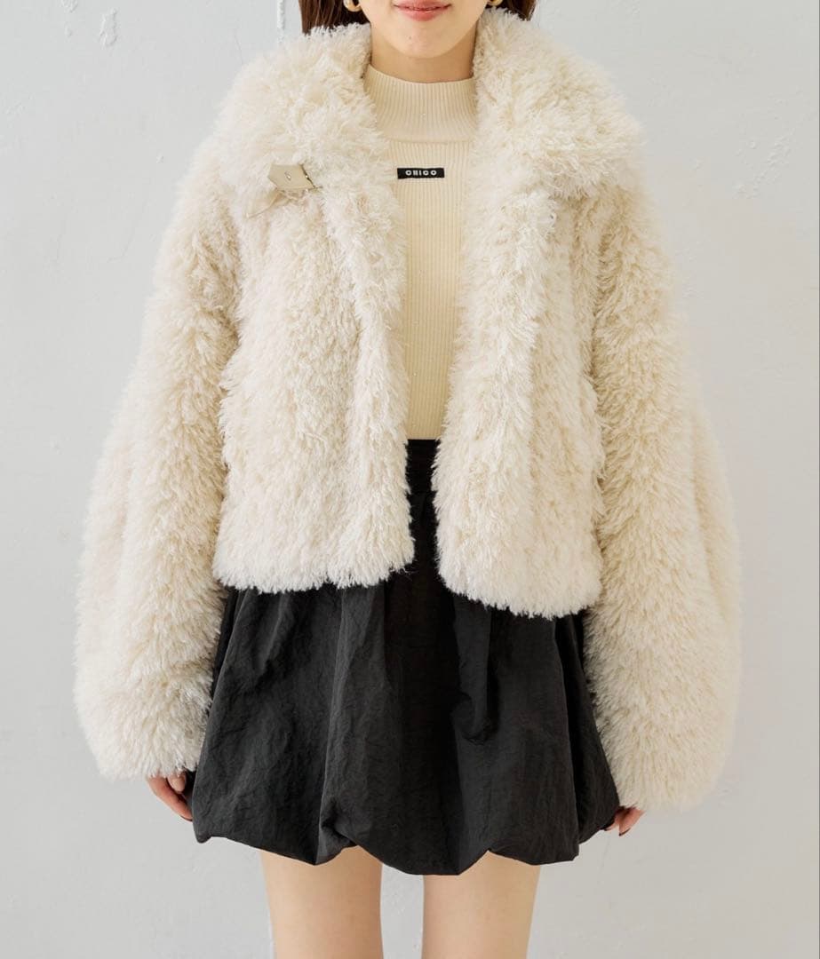 【新品未使用】Chico ファーコート