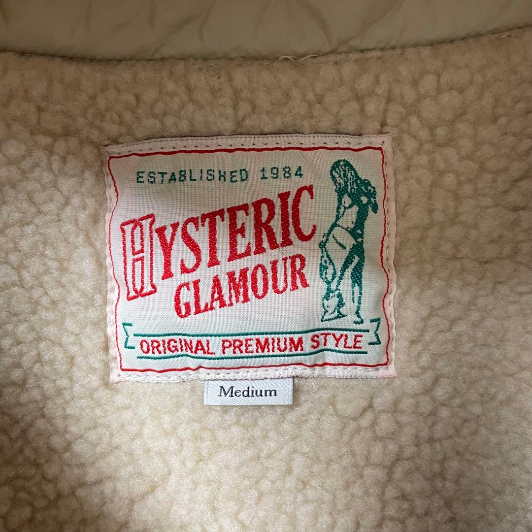 HYSTERIC GLAMOUR SYMBOL 2WAYフーデッドジャケット