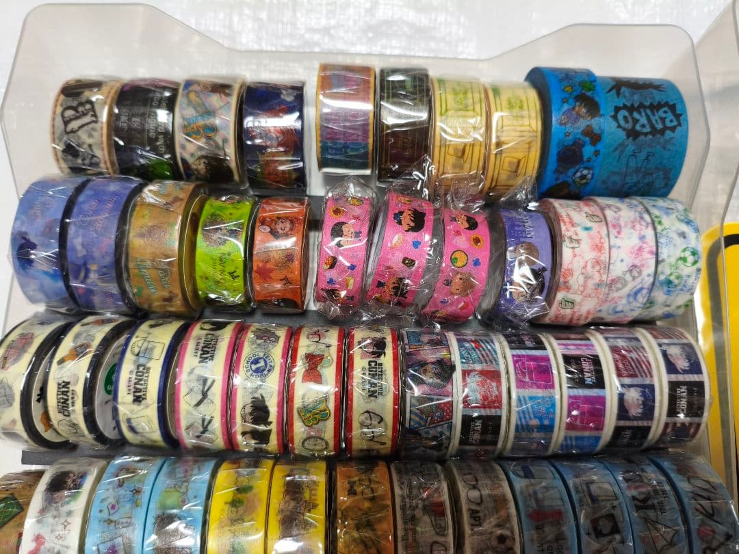 名探偵コナン　マスキングテープ　養生テープ　ステッカー　まとめ売り