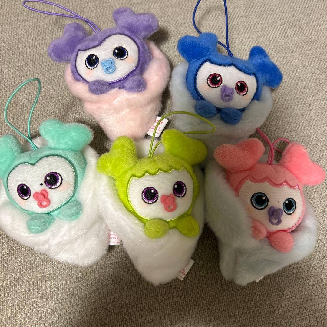 TWICE LOVELYS おくるみマスコット セット