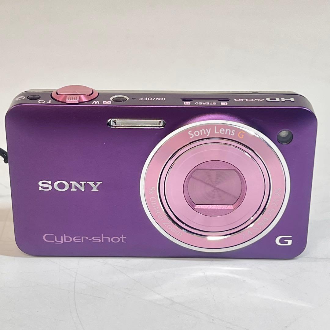 【美品】 ソニー SONY DSC-WX5 パープル デジタルカメラ